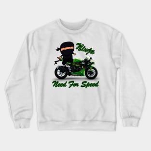 Ninja Kawasaki Motorcycle Crewneck Sweatshirt